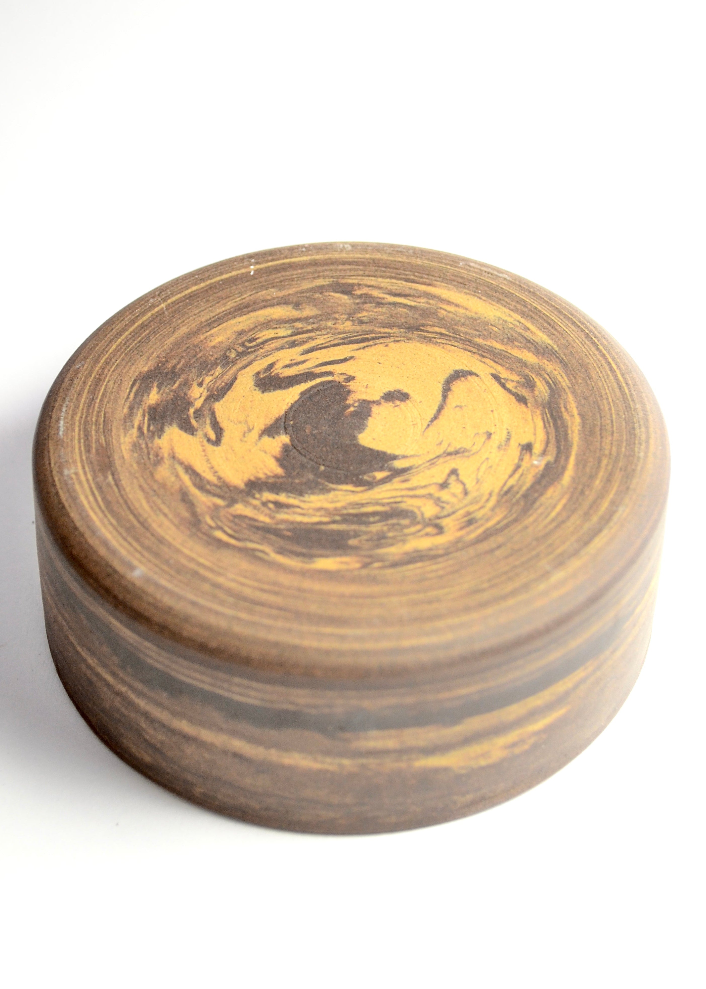 Volcānus Lidded Bowl