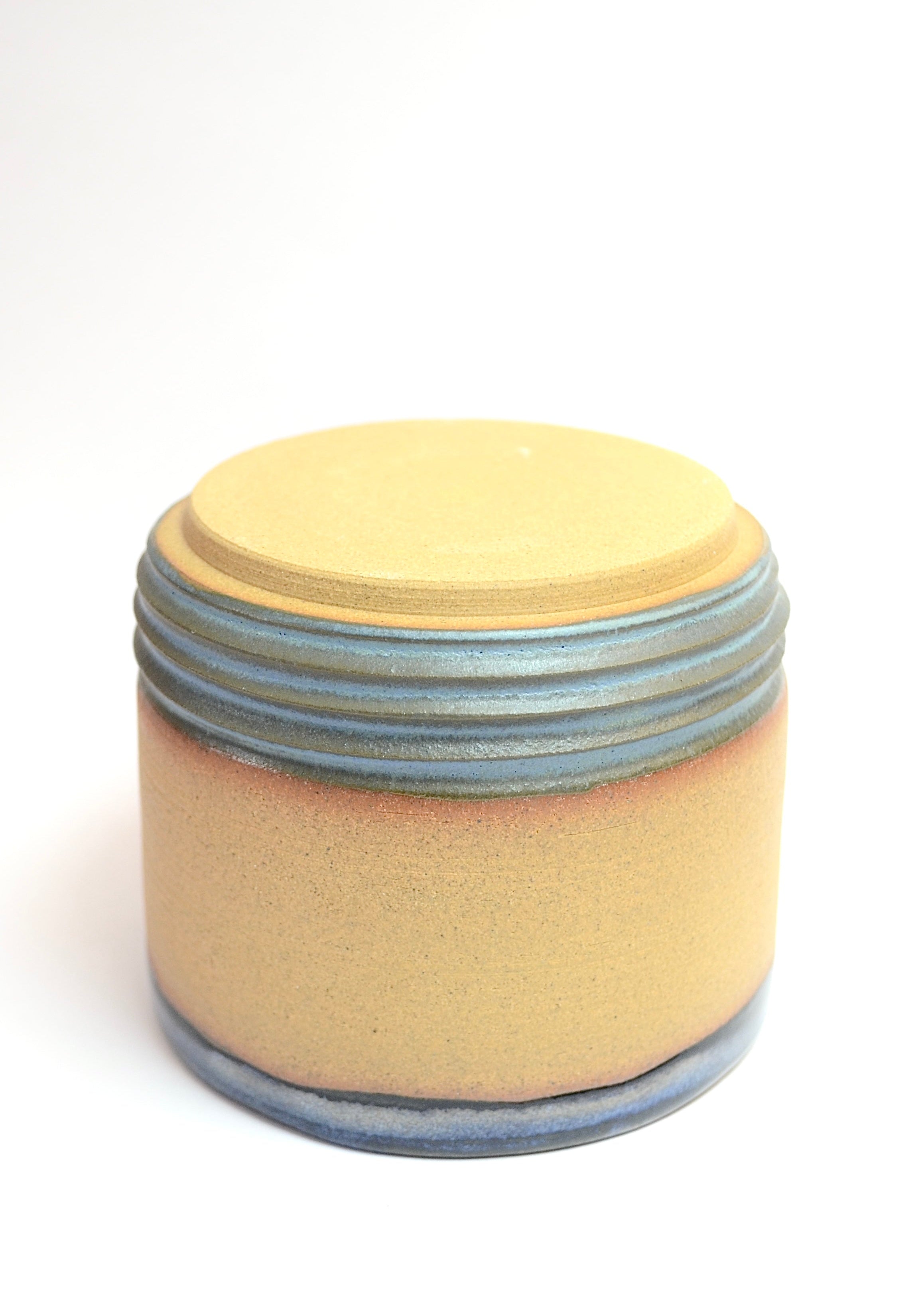 Neelam handmade brown stoneware ceramic mug, another view